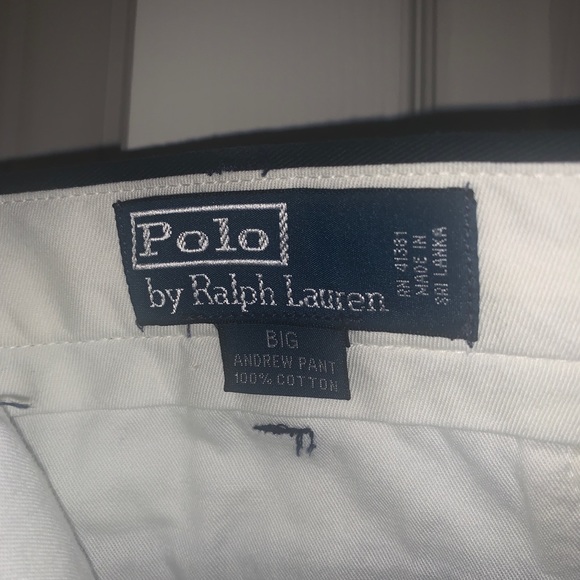 Polo Ralph Lauren Navy Khaki Pants 44/34 - Picture 2 of 6